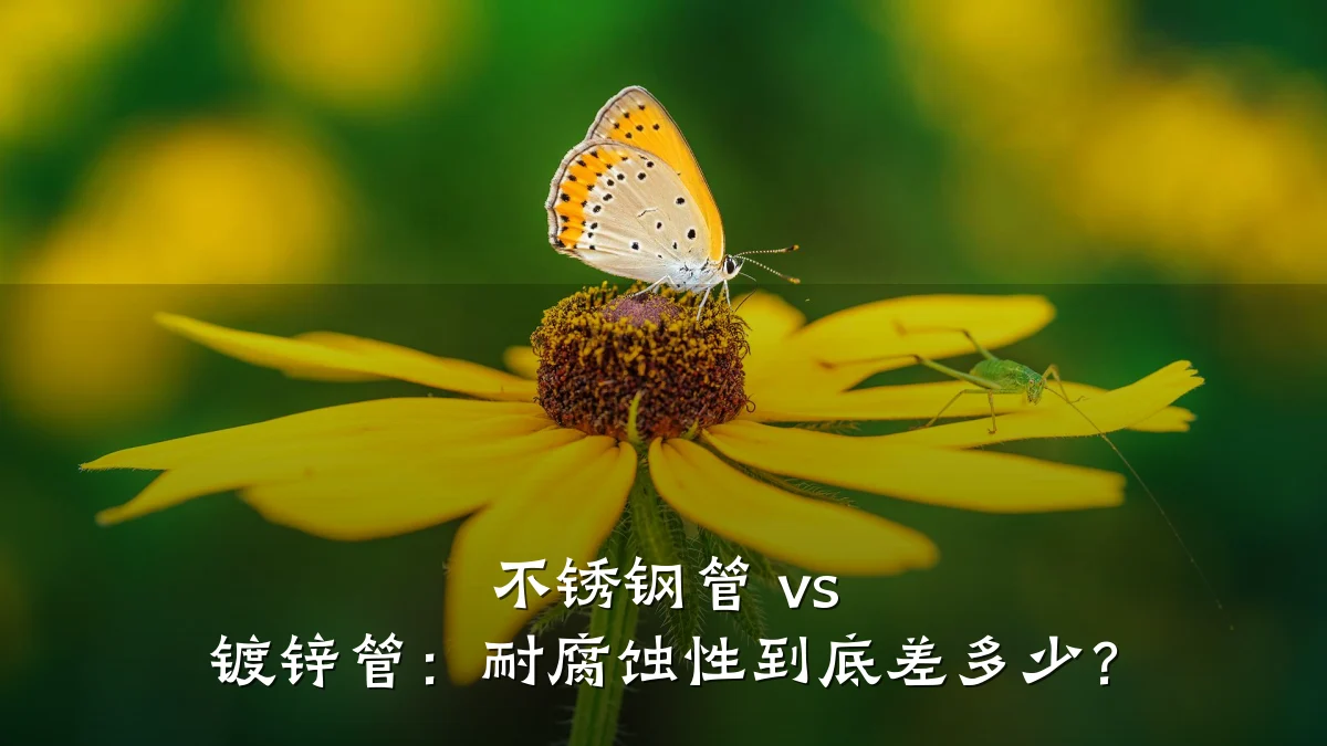 不锈钢管 vs 镀锌管：耐腐蚀性到底差多少？