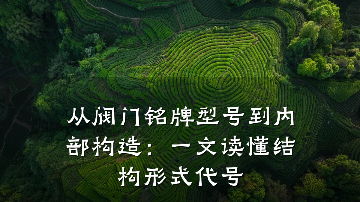 从阀门铭牌型号到内部构造：一文读懂结构形式代号
