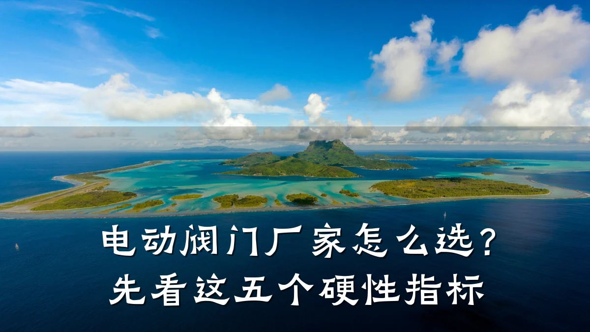 电动阀门厂家怎么选？先看这五个硬性指标