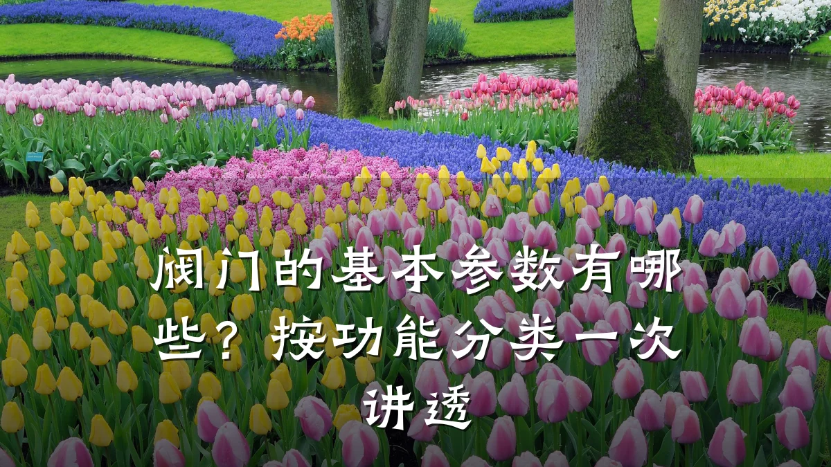 阀门的基本参数有哪些？按功能分类一次讲透