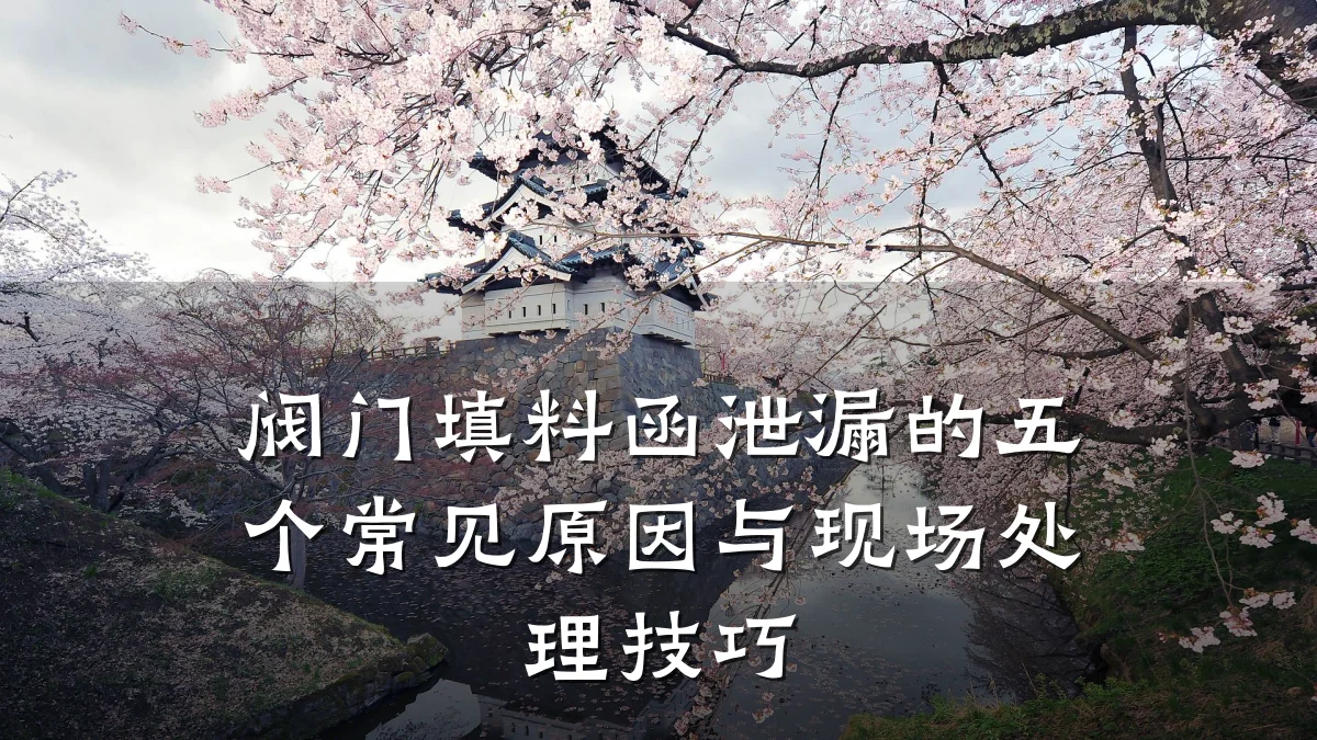 阀门填料函泄漏的五个常见原因与现场处理技巧