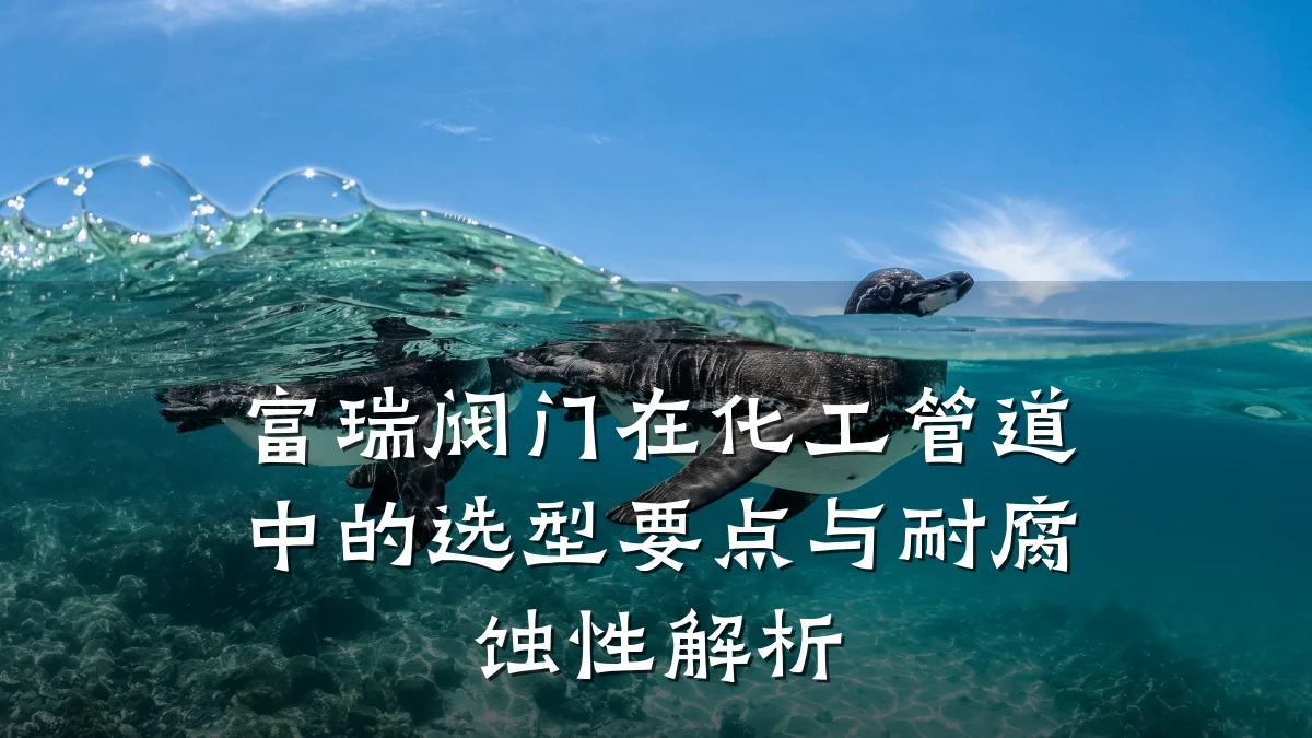 富瑞阀门在化工管道中的选型要点与耐腐蚀性解析