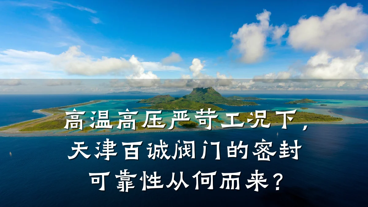高温高压严苛工况下，天津百诚阀门的密封可靠性从何而来？