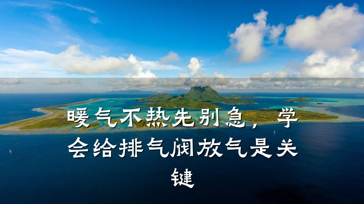 暖气不热先别急,学会给排气阀放气是关键