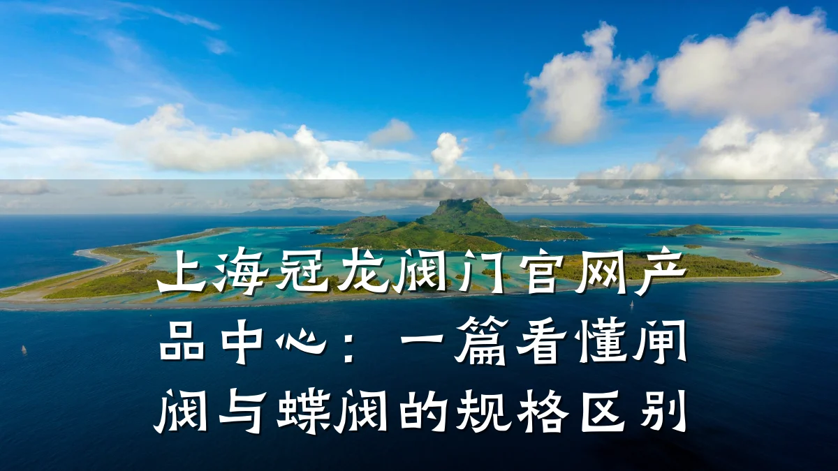 上海冠龙阀门官网产品中心：一篇看懂闸阀与蝶阀的规格区别