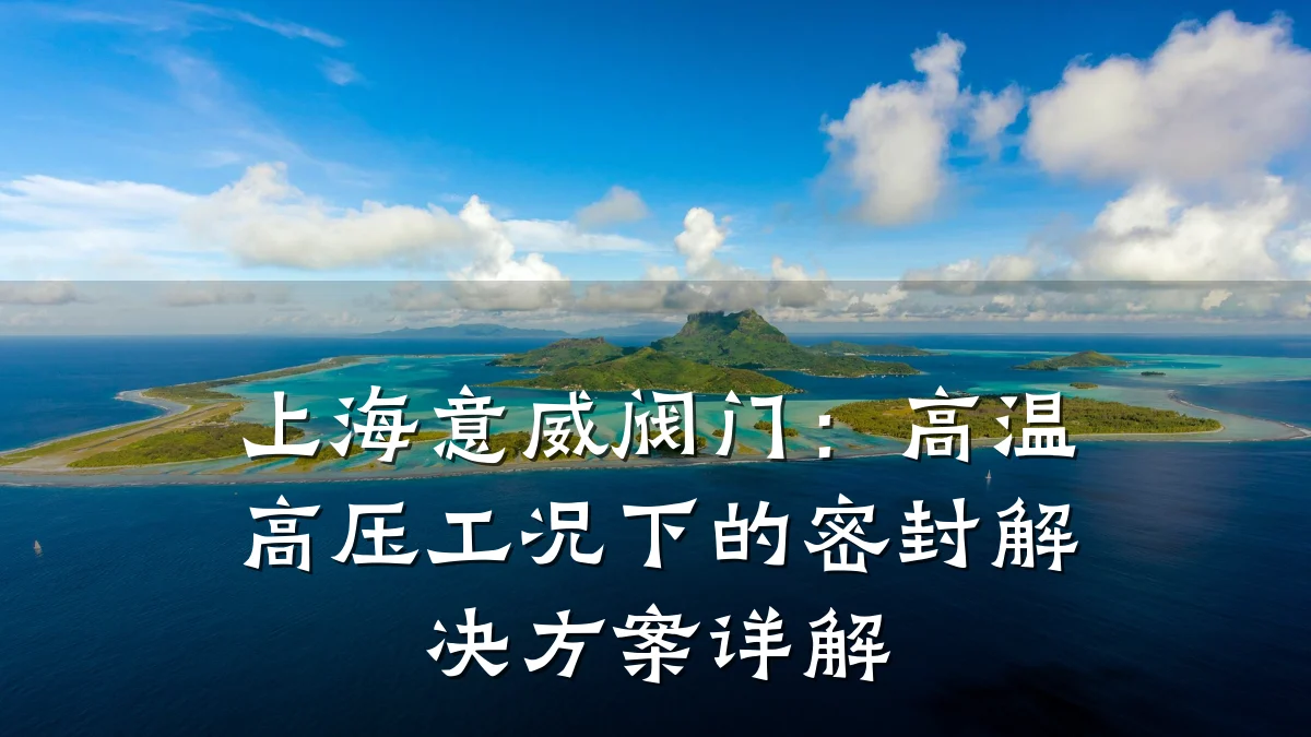 上海意威阀门：高温高压工况下的密封解决方案详解
