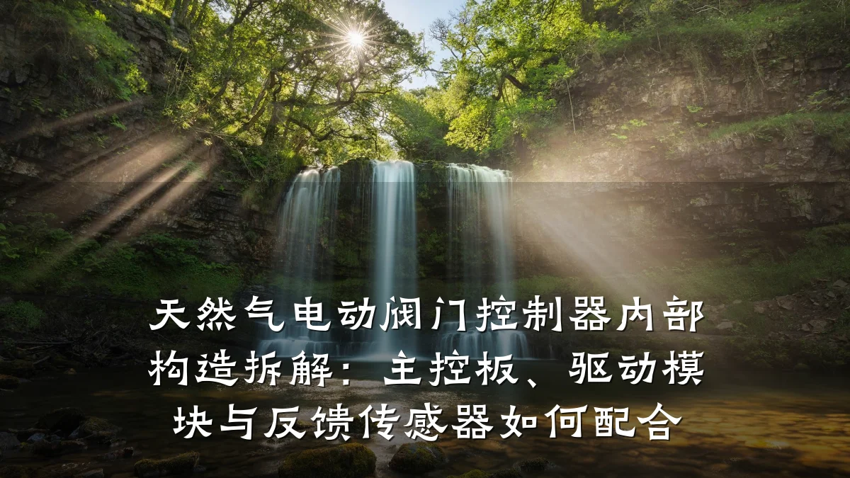 天然气电动阀门控制器内部构造拆解：主控板、驱动模块与反馈传感器如何配合
