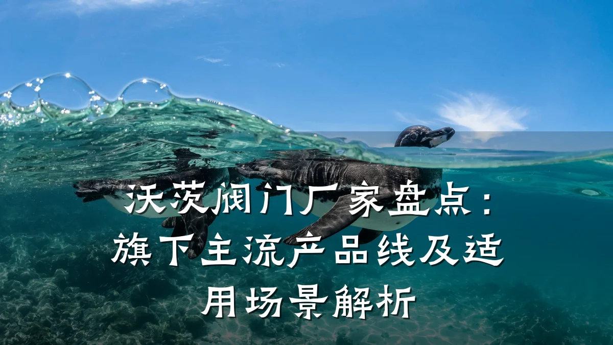 沃茨阀门厂家盘点：旗下主流产品线及适用场景解析