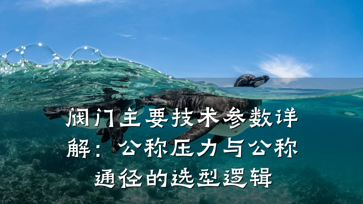 阀门主要技术参数详解:公称压力与公称通径的选型逻辑