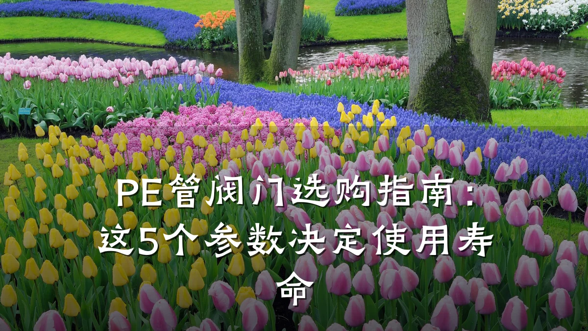 PE管阀门选购指南:这5个参数决定使用寿命