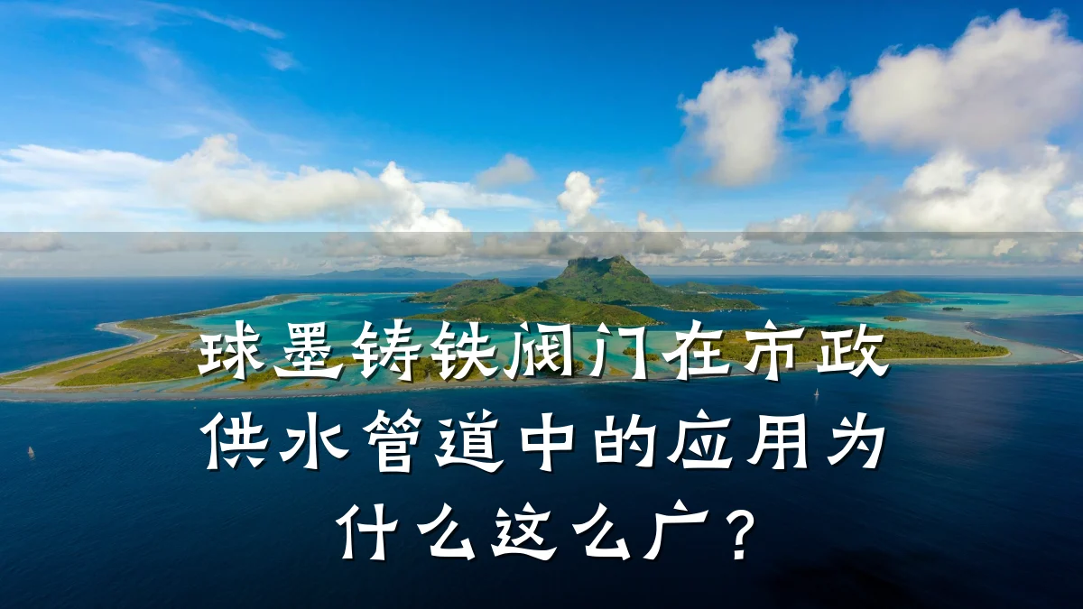 球墨铸铁阀门在市政供水管道中的应用为什么这么广？