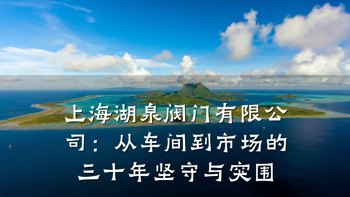 上海湖泉阀门有限公司:从车间到市场的三十年坚守与突围