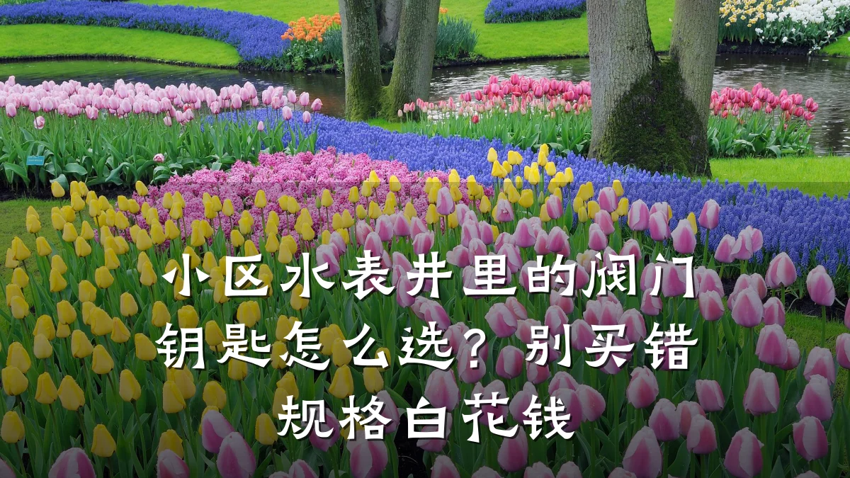 小区水表井里的阀门钥匙怎么选?别买错规格白花钱