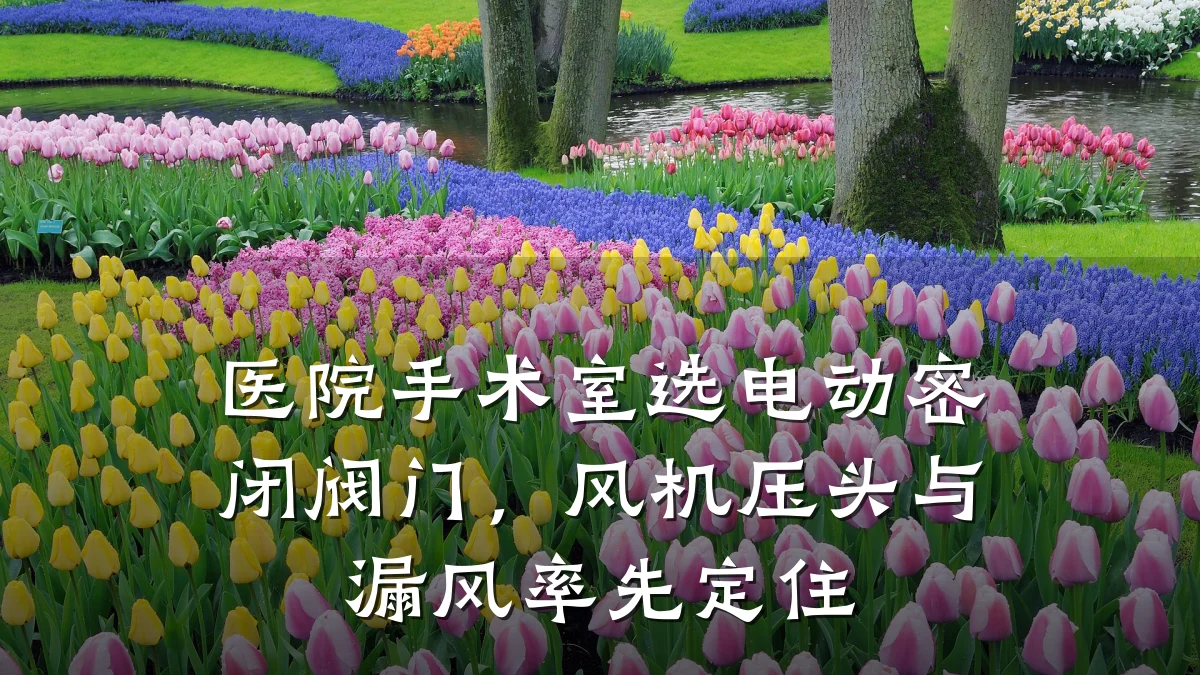 医院手术室选电动密闭阀门,风机压头与漏风率先定住